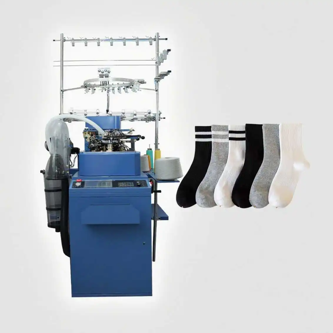 High-Speed Fully Automatic Computerized Sock Knitting Machine Motor 2-Year Warranty Sale For Efficient Sock Production