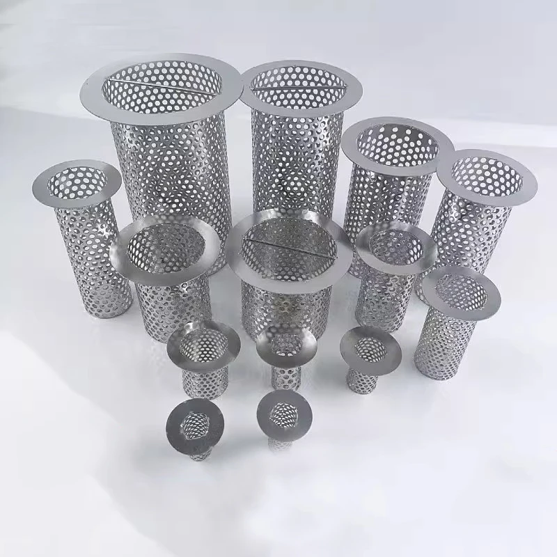 304 Stainless Steel Floor Drain Filter Hair Catcher Shower Sink Strainer Kitchen Sink Anti-clog Filter Bathroom Filter Screen