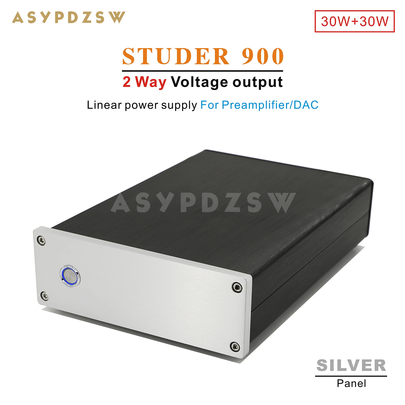 ASYPDZSW 2-Wege-STUDER 900 Lineare Stromversorgung für Vorverstärker/DAC DC 5V-24V (optional) 4