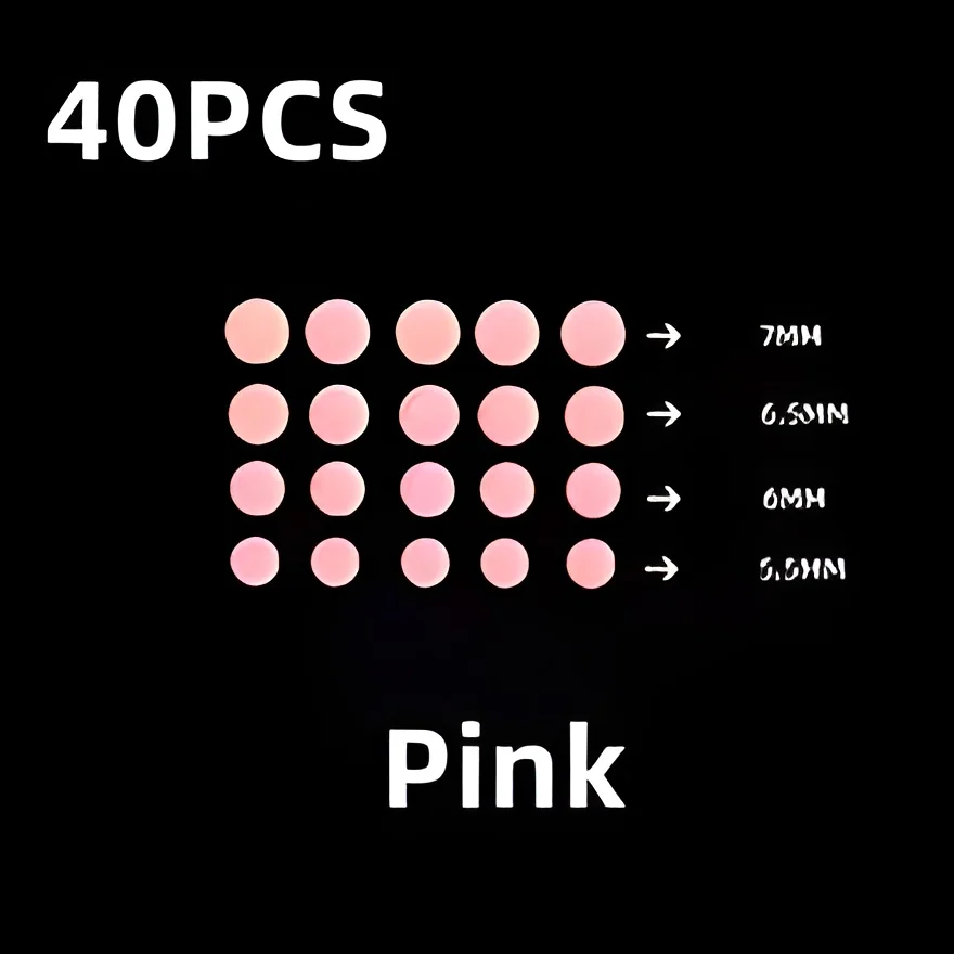 جديد 40 قطعة Esports النمر الجليد V2 ماوس ملحق ملصقات القدم DIY بها بنفسك النقاط الصغيرة وسادة للقدم قوس حافة Esports 5.5 مللي متر 6 مللي متر 6.5 مللي متر 7 مللي متر 8 مللي متر