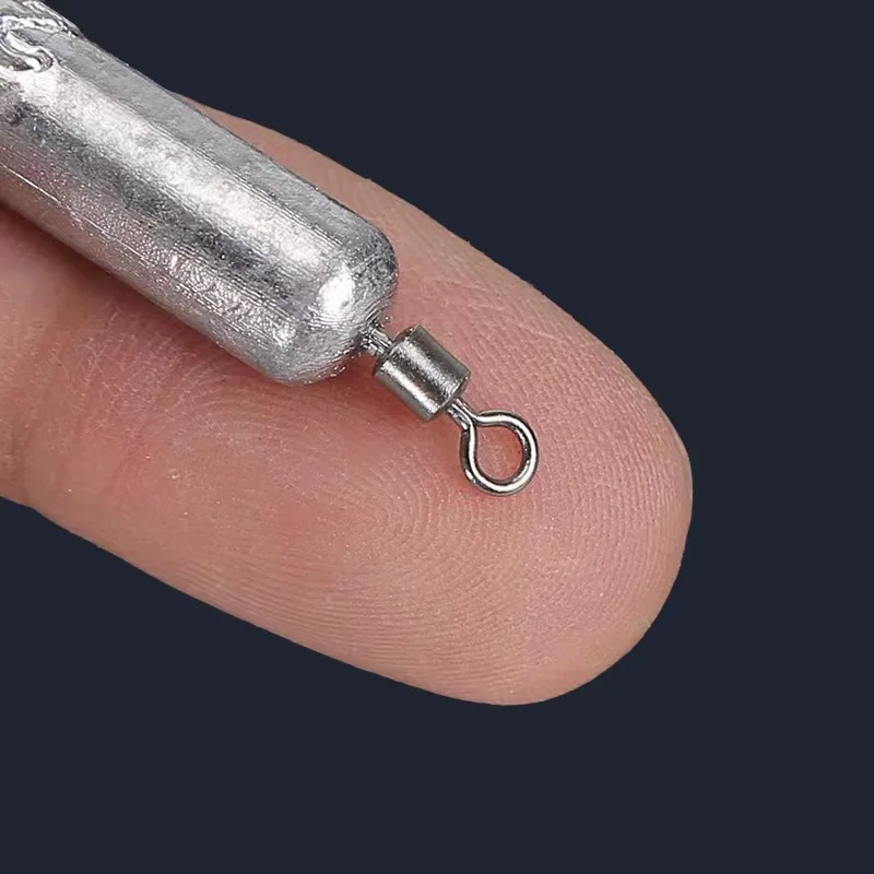 10pcs Fishing Weight Sinker Set 5g 10g 20g Carp Fish Baits Elongated Shape Weights Fishing Tackle Accessories image 3