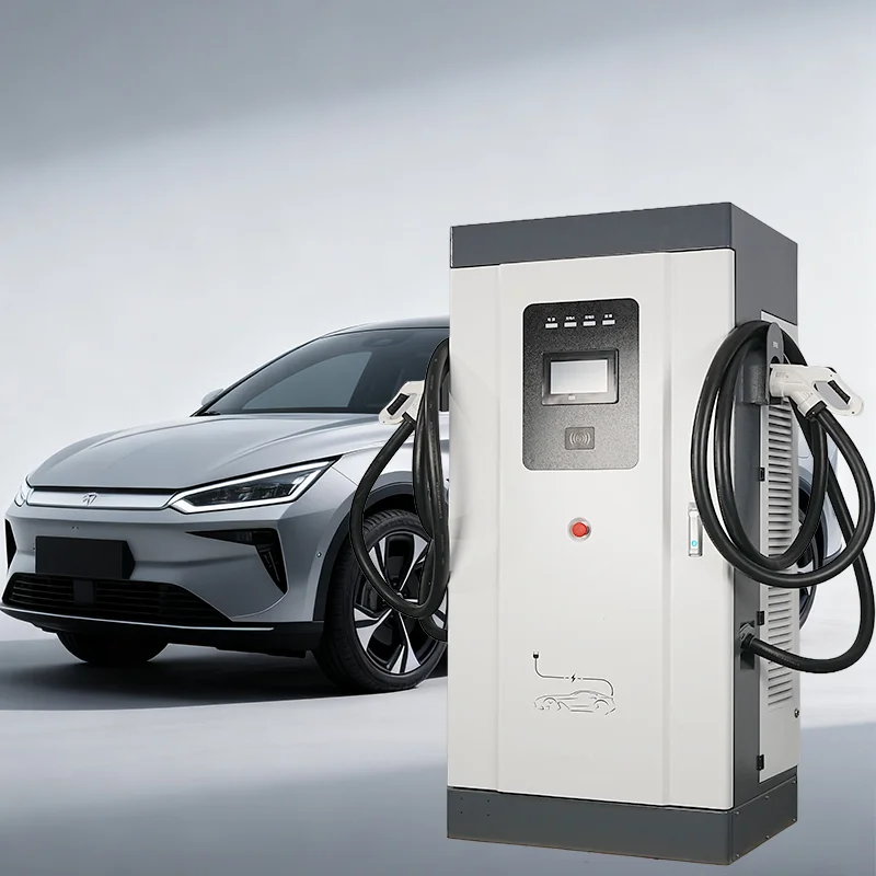 Commercial OCPP Fast Charging Station for Logistics Fleet New 60kw-320kw LCD Screen Electric Car Charger DC Output