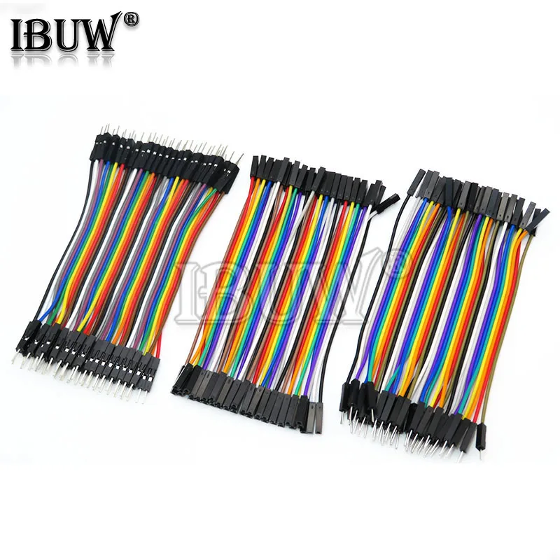 Dupont line 10cm 20cm 30cm male female jumper wire Dupont cable for Arduino diy kit