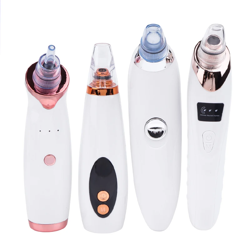 Multi-functional Cleaning Blackhead Remover Pore Acne Pimple Removal Face T Zone Nose Cleaner Vacuum Suction Facial Beauty Devi