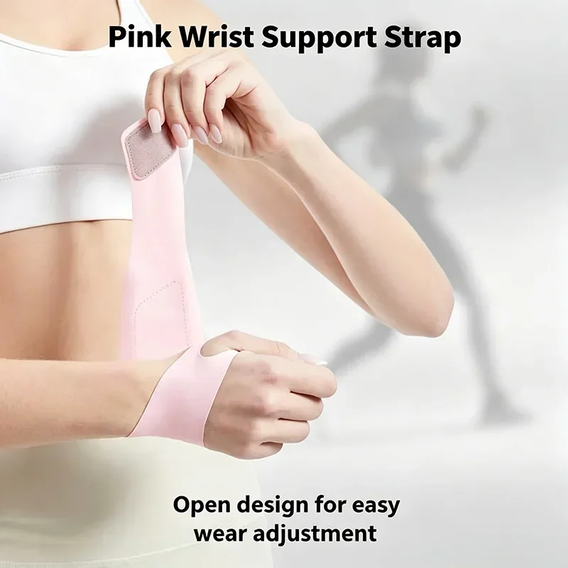 Badminton Basketball Sport Wrist Guard Ultra Thin Fixed Spandex Wristband with Fastener Tape Wrist Sprain Tendonitis Joint Brace