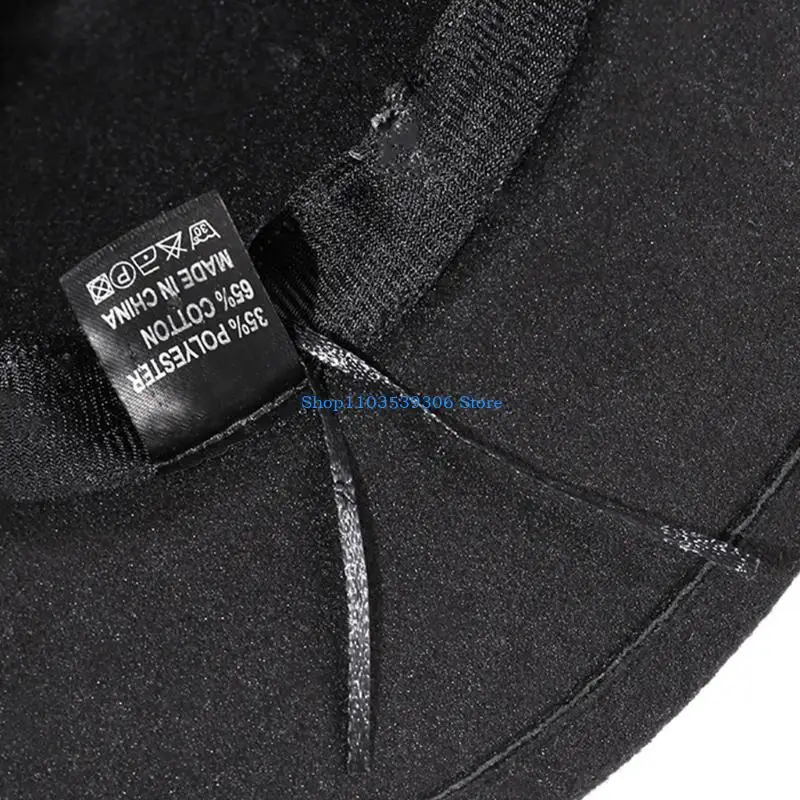 

400A Retro Fashion Shiny for Rhinestone Hat British Retro Top Hat for Hipster Trend Casual Outdoor for Sun for Women Men