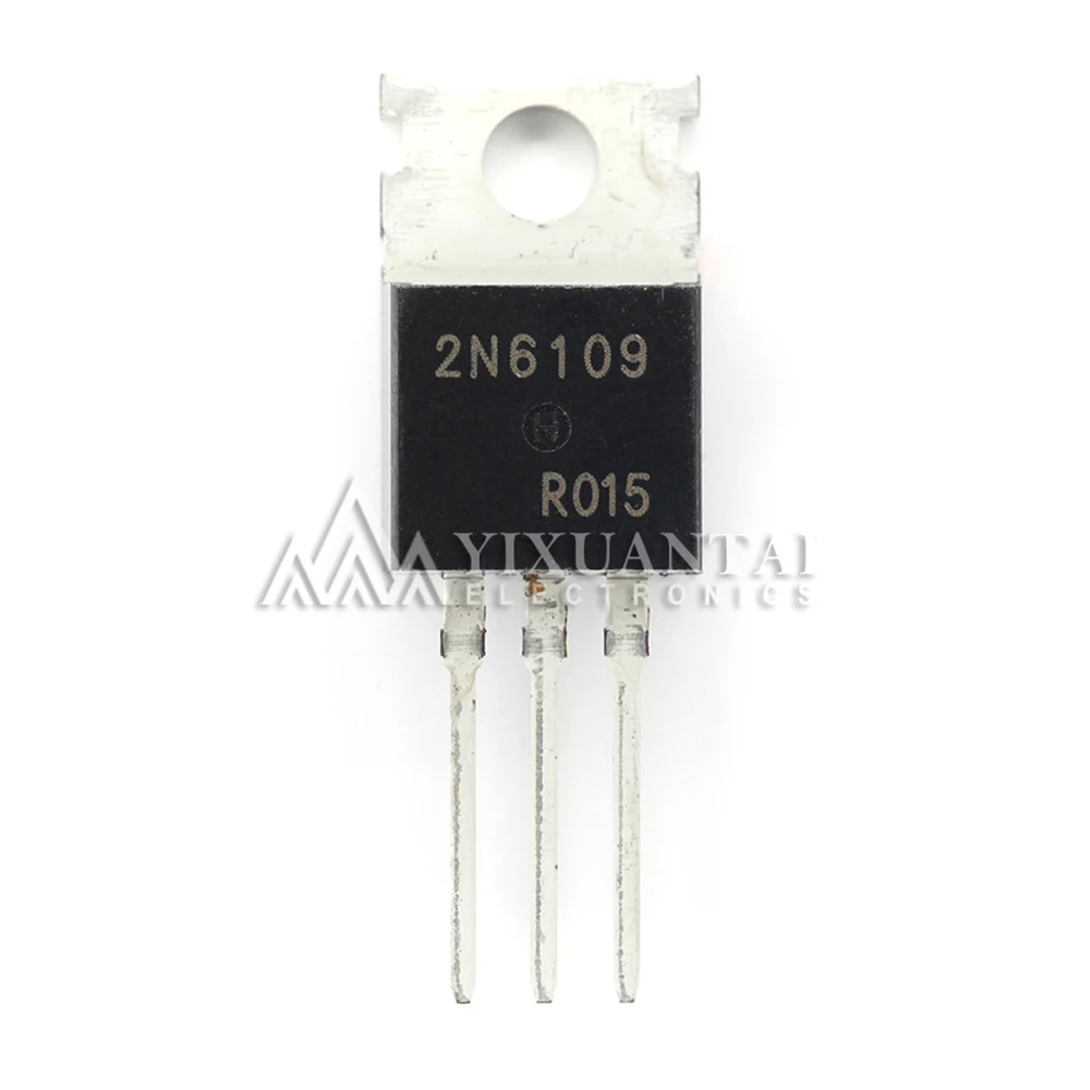 10PCS/LOT NEW Original 2N6109 2N6109G  TRANS PNP 50V 7A TO220