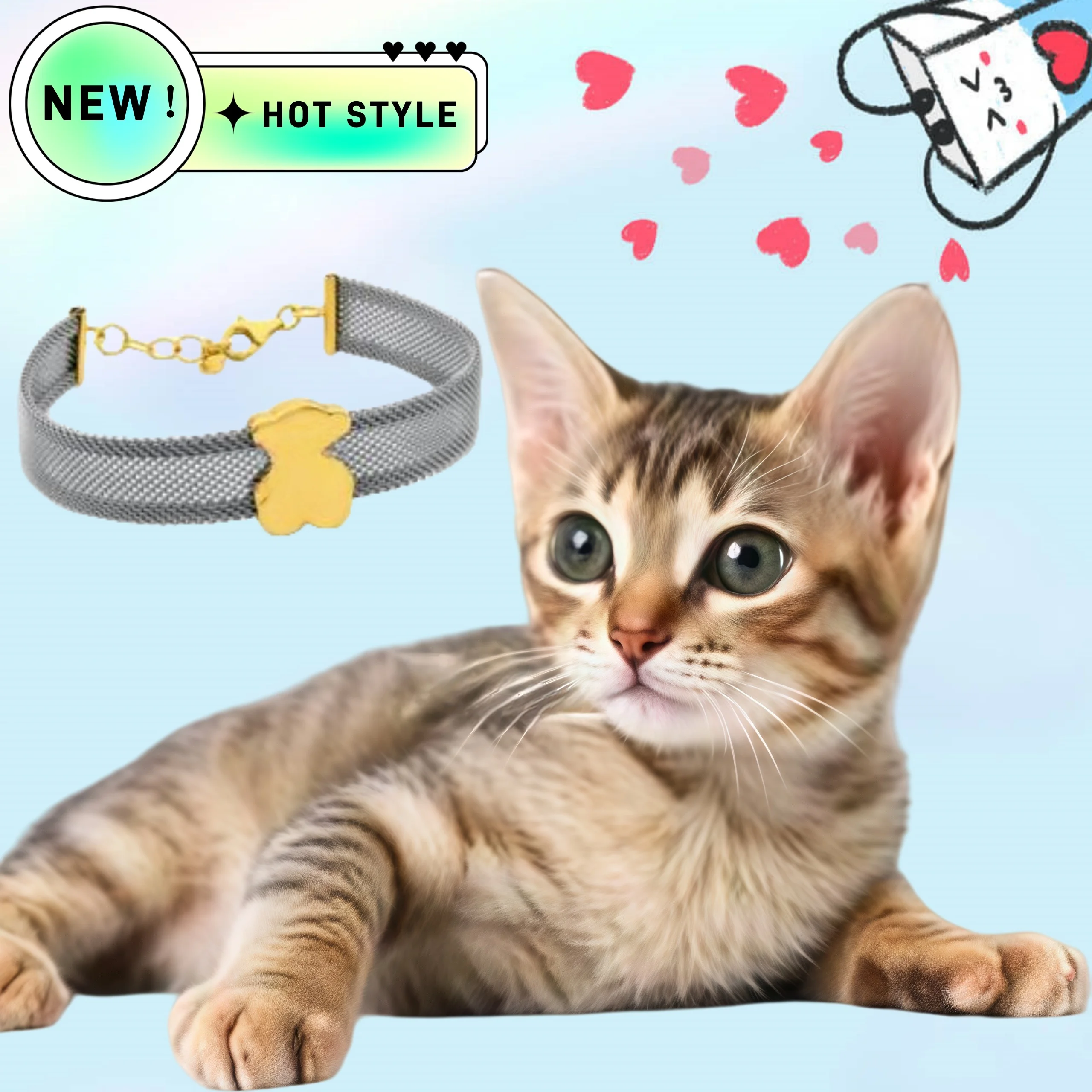 

2025 Hot Selling Brand Women's Bear Bracelet Simple, Fashionable, Luxurious Jewelry Suitable for Gifting To Friends