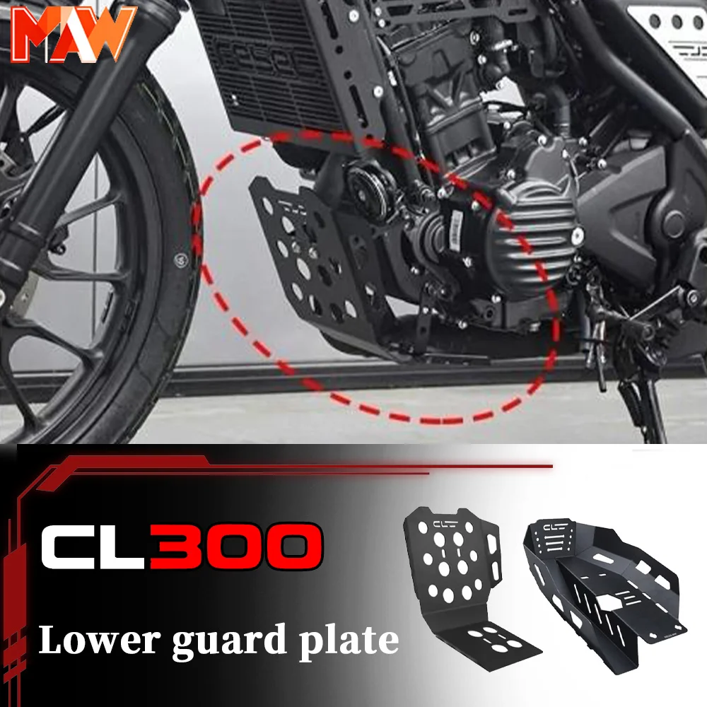 FOR CL300 CL-300 engine protection plate lower air deflector stainless steel guard plate chassis decorative cover cl 300 CL 300
