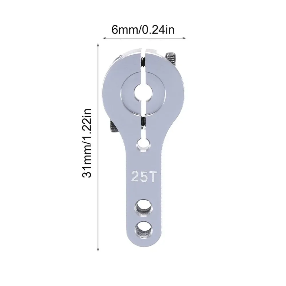 JX CLS6322HV 21KG Coreless Servo digitale 180 gradi 6.0-7.4V Motoriduttore in metallo con braccio 25T per parti del modello di aereo robot per auto RC
