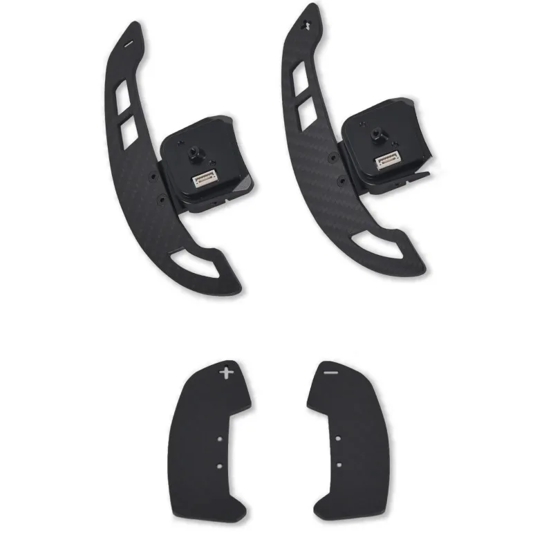 

Sell Well Carbon Fiber Steering Wheel Magnetic Paddle Shifter For R8 2015-2023 Paddles Shift