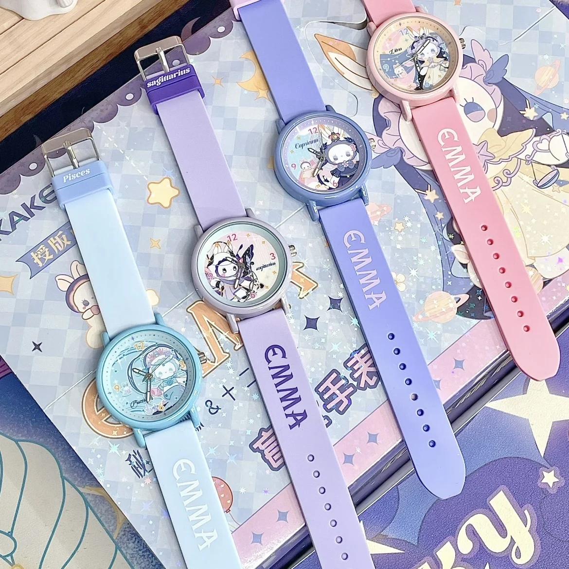 إيما اثني عشر كوكبة سلسلة صندوق أعمى ساعة الظهر أنيمي الطرفية هدية مزخرفة العصرية لعب طفل لطيف متعة ساعة إبداعية #2