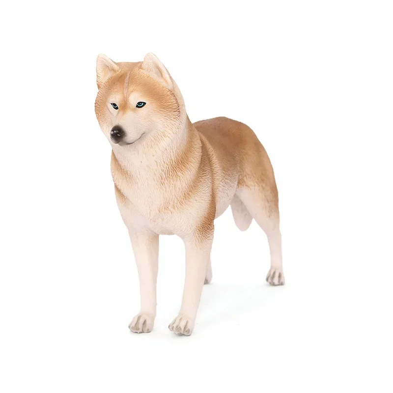 Realistic Husky Dog Figurine Statue - Solid Desktop ornament, Siberian Husky Pet  puppy Model Home Decoration