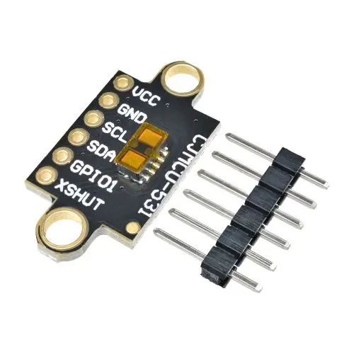 MCU-531 VL53L1X Laser Distance Measurement Time-of-Flight Sensor Module 400 cm Distance Measurement with Pin Array