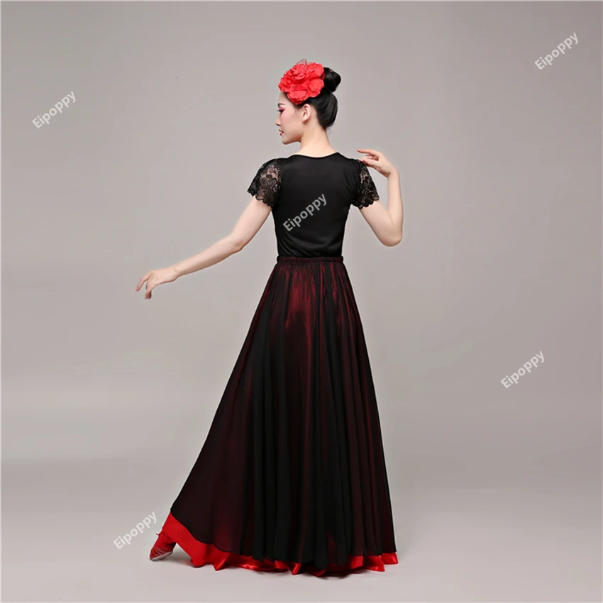 Spaanse Buikdans Kostuums Flamenco Rok Voor Dansen Bullfight Festival Ballroom Zigeunerjurken Voor Vrouwen Swing Vestidos