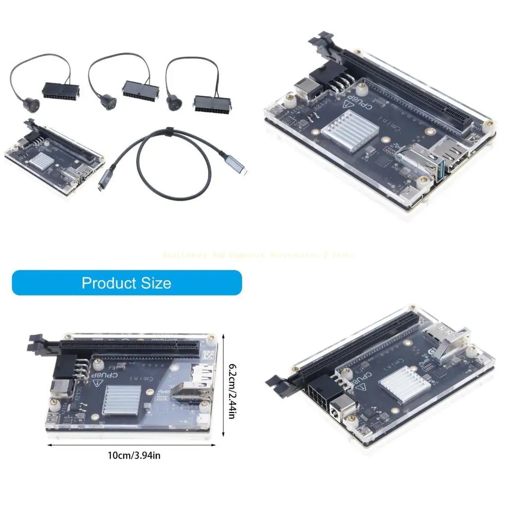 

Док-станция HA 36 GPU с возможностью горячей замены, поддержка широкой совместимости, кабель USB4