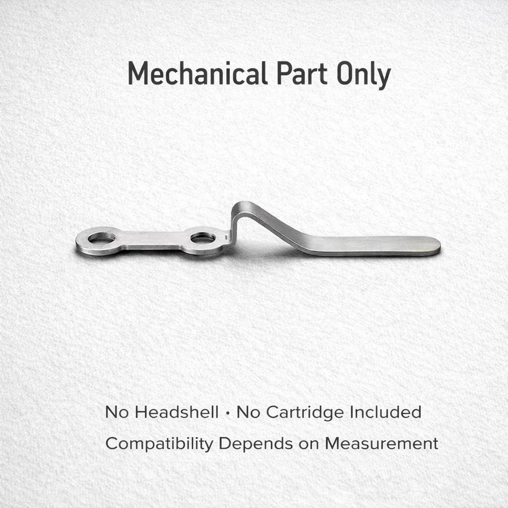 

Ручка для подъема головки проигрывателя, из цельной нержавеющей стали, для легкого управления, подходит для головок проигрывателей типа SME и других головок с креплением 13 мм.