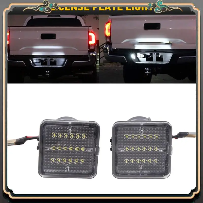 

For Toyota Tacoma 2005-2015 2000-2013 Parts LED Rear License Plate Light Lamps