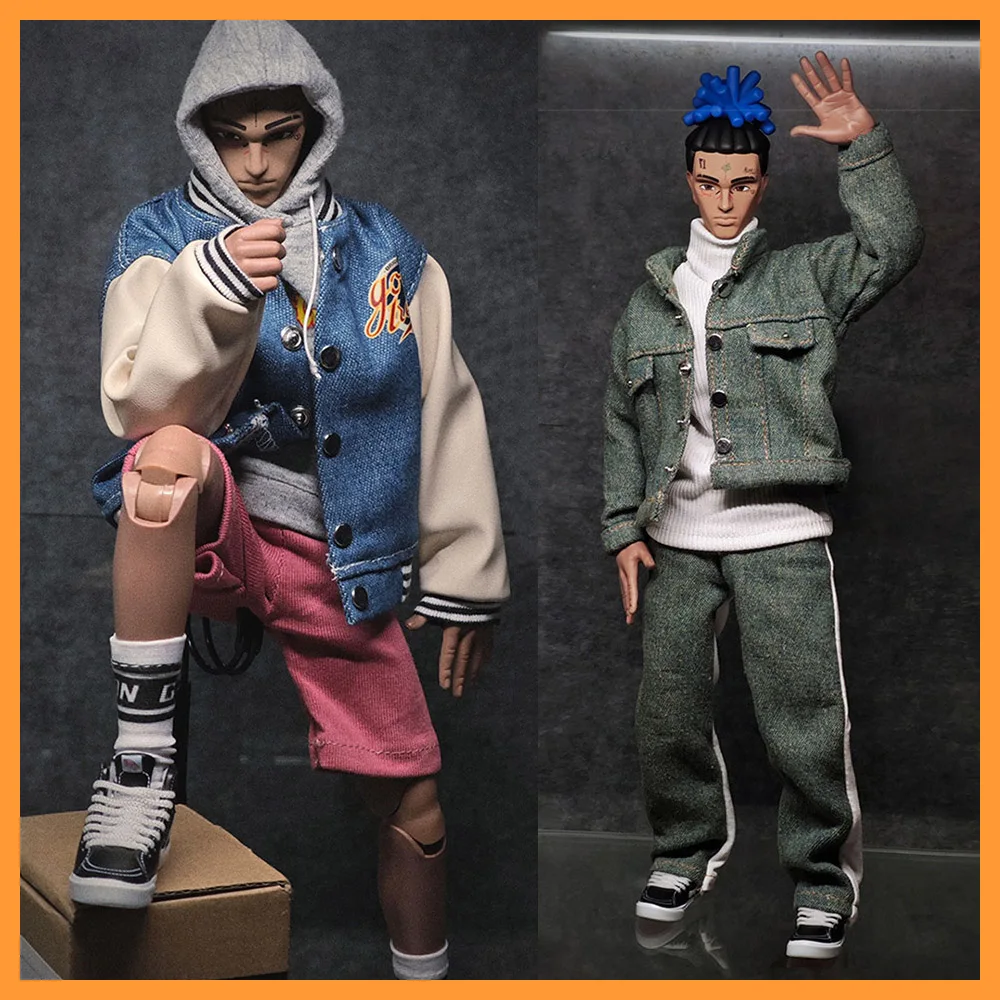 In Stock GOON Original 1/6 Scale Male Hip Hop Fashion Boy Full Set Model Standard/Deluxe Version 12