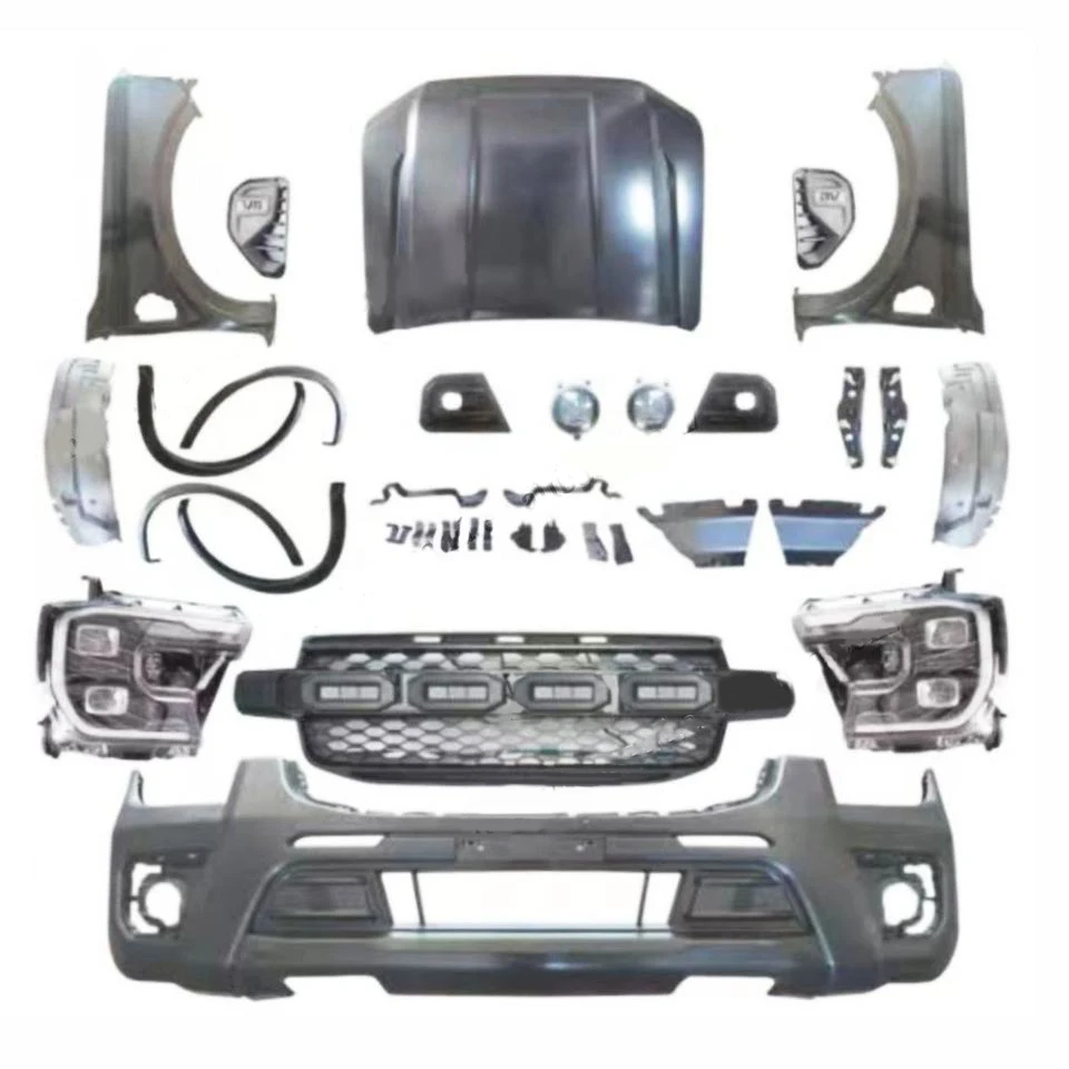 

Pick up Truck Car 4x4 Accessories Front Bumper Body Kit For 12-16 Ford Ranger T6 T7 T8 Upgrade To T9 2022 2023