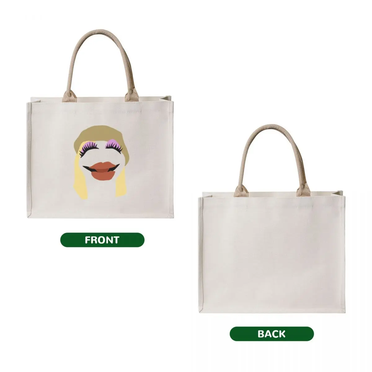 Janice Tote Bag Big bag reusable shopping bag Cloth