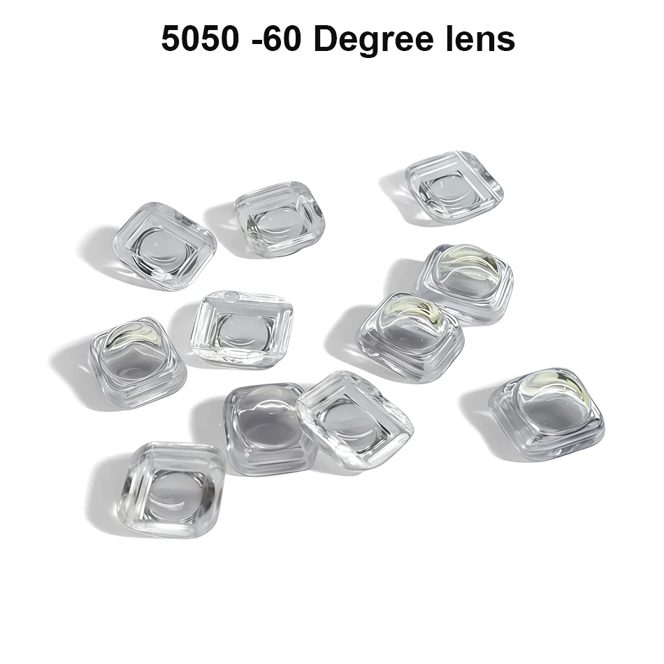 100PCS 60x90 degree lens streak for 5050 SMD LED WS2812  APA102 WS2811 SK6812