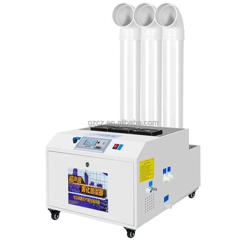 Portable 70kg/h Industrial Commercial Fog Maker Humidifier for Vegetable Warehouses and New Farms