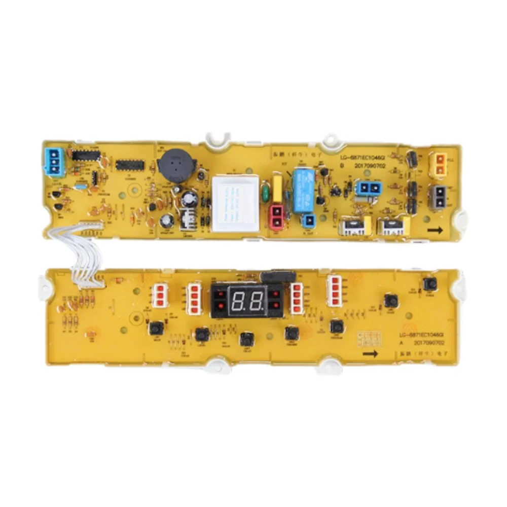 

Новая компьютерная плата для стиральной машины LG XQB52-18F 28F2 XQB55-18F1, материнская плата 6871EC1033U, компоненты