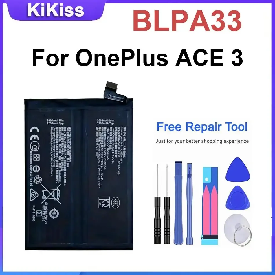 

BLPA33 Batteries For OnePlus ACE 3 Brand New Mobile Phone BatteryMobile Phone Battery