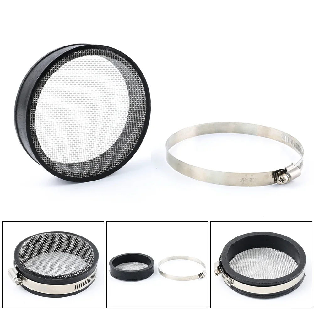 76mm/102mm Air Intake Turbo Protector Air Screen Insert Inlet Protection Cover For Motorcycle Air Intake Filter