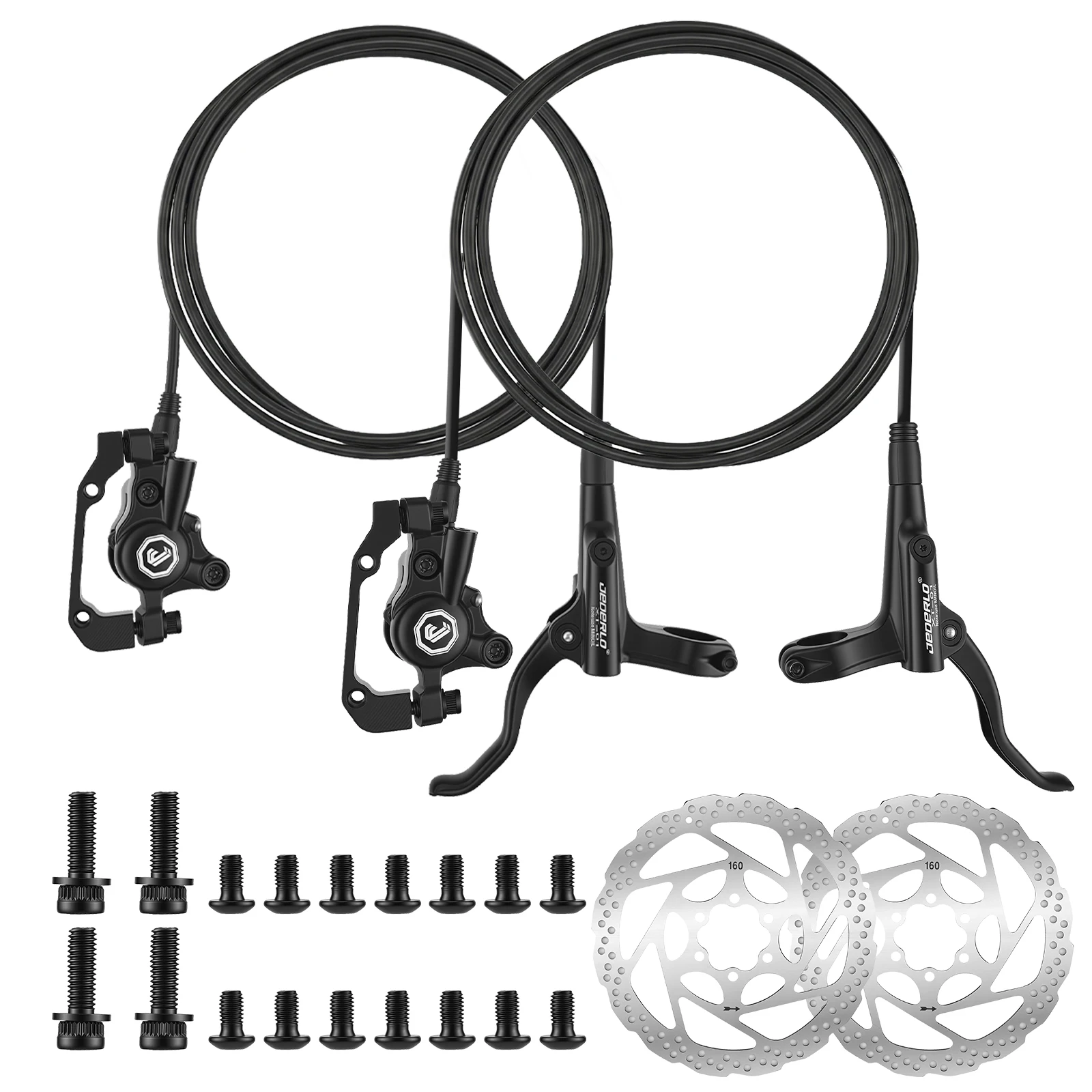 

MTB Hydraulic Disc Brake 2 Piston Lightweight XC Trail Calipers Original Metal Pads Oil Pressure Rotor M6100 M8100 G55