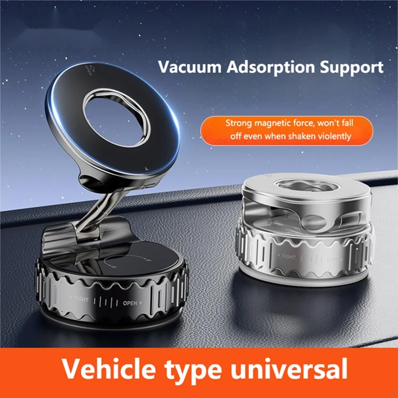 

Новый магнитный вакуумный автомобильный держатель для телефона 360° ° Вращающаяся присоска, навигационная подставка, кронштейн, автомобильный держатель для ванны/автомобиля, универсальный