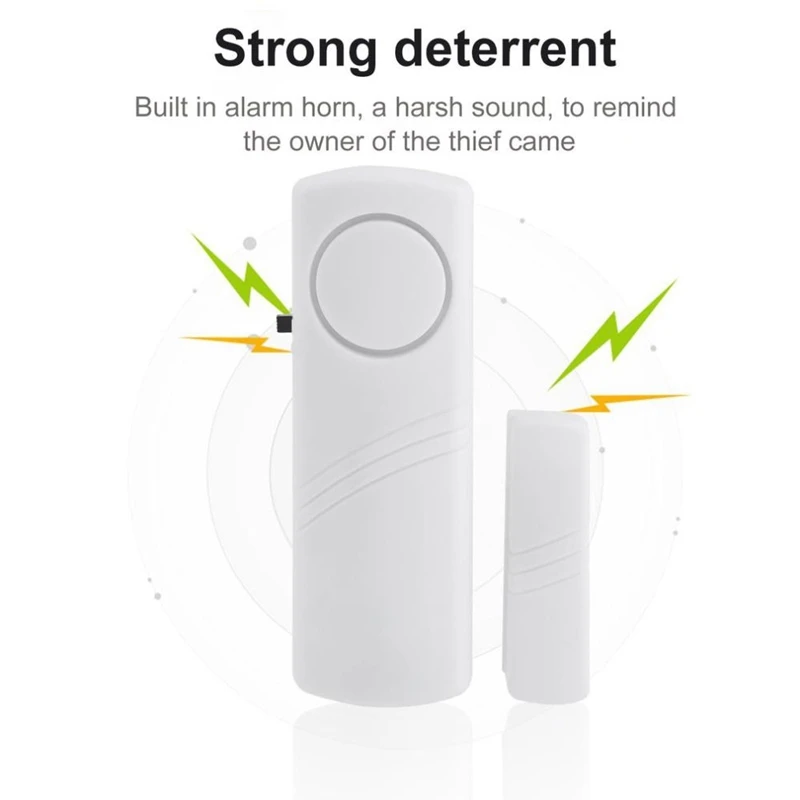 Door And Window Anti-Theft Alarm Door And Window Alarm Window Anti-Theft Alarm Door Magnetic Alarm Glass Reed Switch