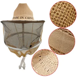 Beekeeper Anti Bee Hat Beekeeping Hat With Hidden Net Anti Mosquito Bee Insect Net Veil Head Face Protector Beekeeper Equipment