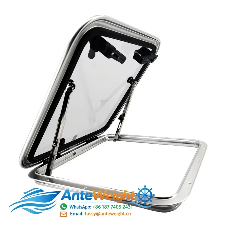 Marine Boat Skylight Profile Escape Hatch Window Aluminium Ship Yacht Deck Hatch