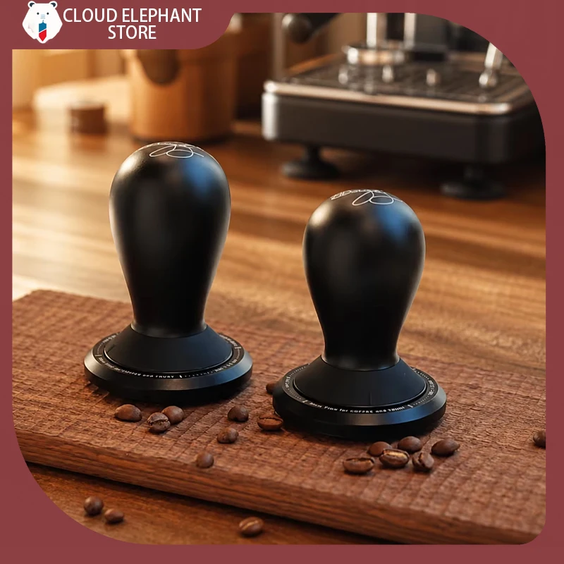 TIMEMORE X Anthony Douglas Master Collab Auto-Leveling Tamper Large Diameter Anti-Tilt Base 58mm Espresso Coffee Hand Press Tool