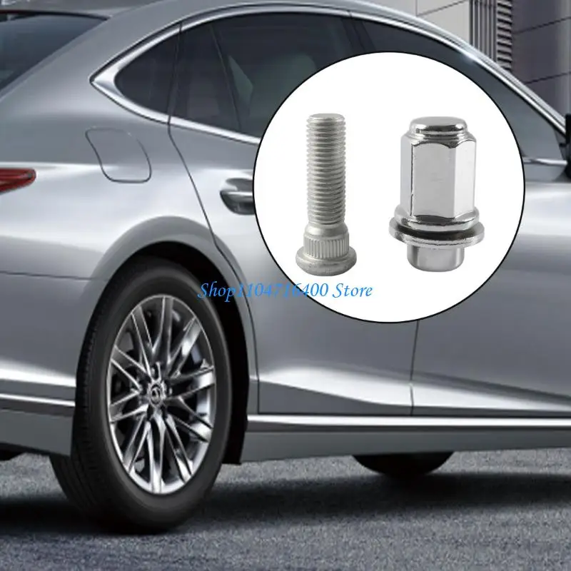 

y1gd 4Pcs Wheel Lug Bolt for ES300 SC400 Replace 90942-01058 90942-02049 Car Maintenance