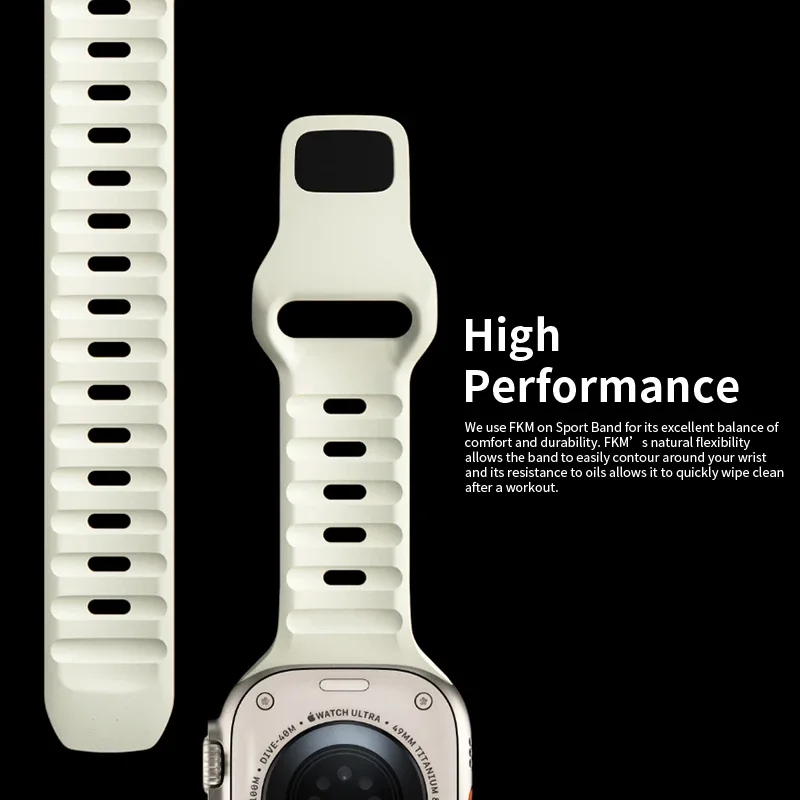 Strap for Apple Watch 45 49 42 41 44 40 38mm Luminous Glow Bracelet for Apple Watch 45mm Series 8 for iWatch Ultra 8 7 6 5 4 SE