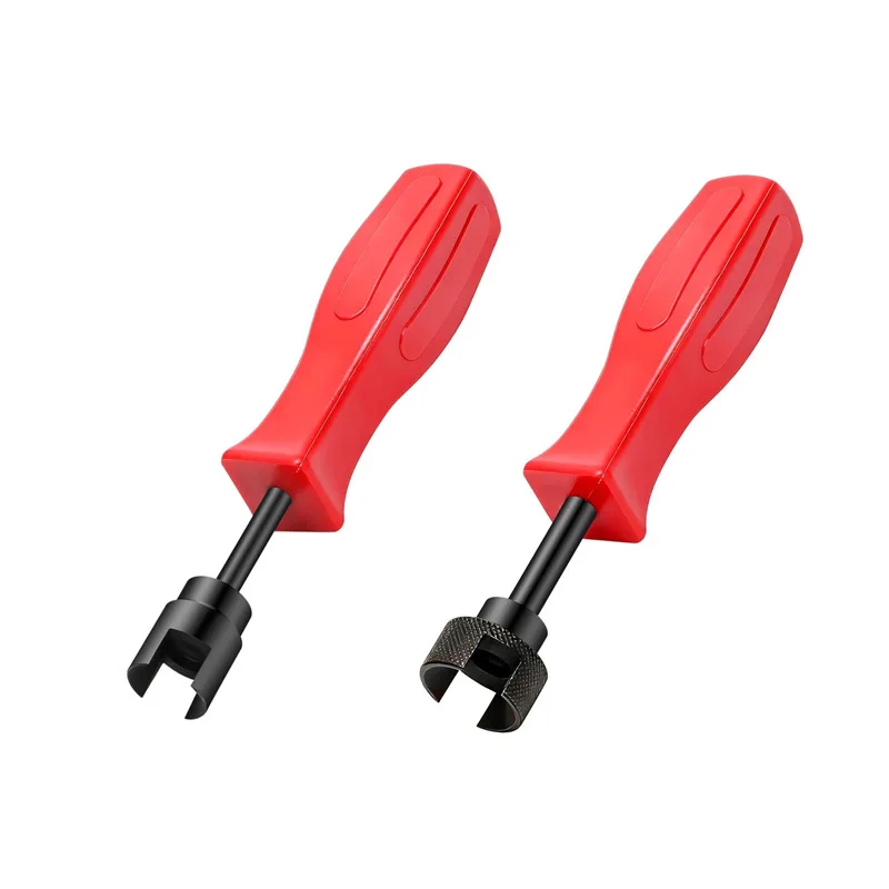 2Pcs Car Drum Brake Repair Installation Tool Steel Fixed Washer Spring Shoe Compressor Brake Spring Compressor Hand Repair Tool