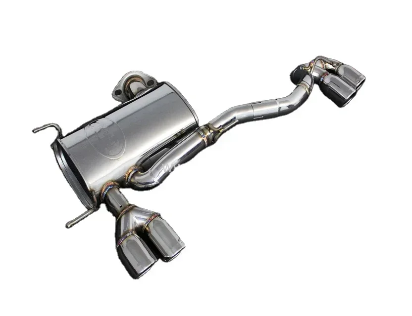 

High Quality Stainless Steel Exhaust Muffler with 4 exits For BMW 1 Series 116i 118i 120i