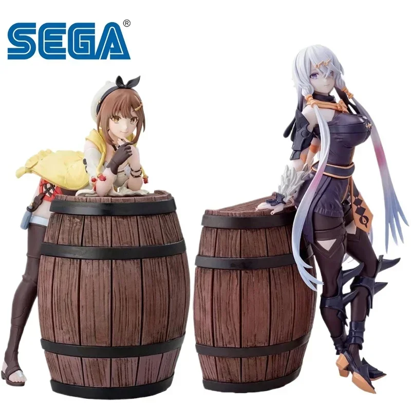 In Stock Original SEGA Luminasta Atelier Ryza Reisalin Stout Lila Decyrus Anime Action Figures Model Collection Kids Toys Gifts