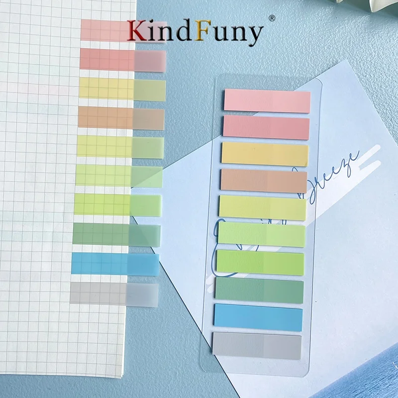 200 قطعة علامات تبويب مؤشر ذاتية اللصق علامات الصفحة شفافة مقاوم للماء ملاحظات لاصقة لتصنيف الملفات ملصقات مخطط الأعلام #2