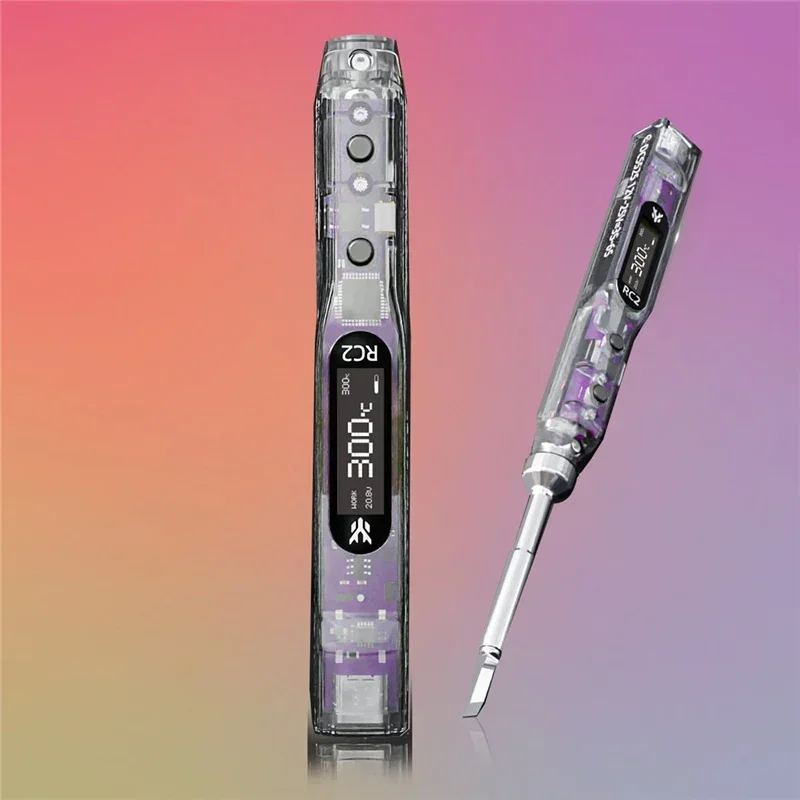HGLRC RC2 Soldering Iron Compatible with TS / T12 Soldering Lron Tips