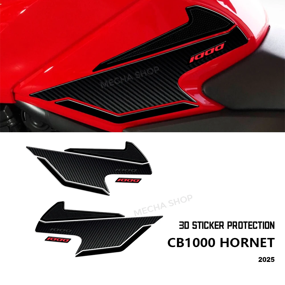 

For Honda CB1000 Hornet CB1000 SP 2025 Tank Pad Protection Sticker Motorcycle Stickers 3D Epoxy Resin Sticker