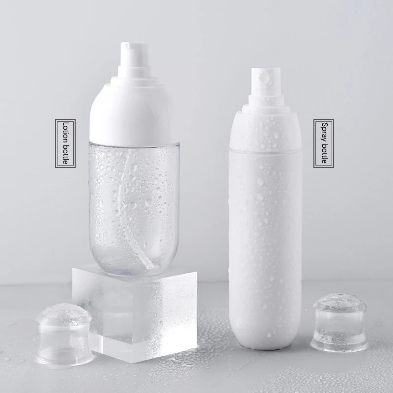 Botellas rellenables con atomizador de Alcohol, envases de líquido de niebla fina para el cuidado de la piel, accesorios de viaje para maquillaje, 30/50/100ml