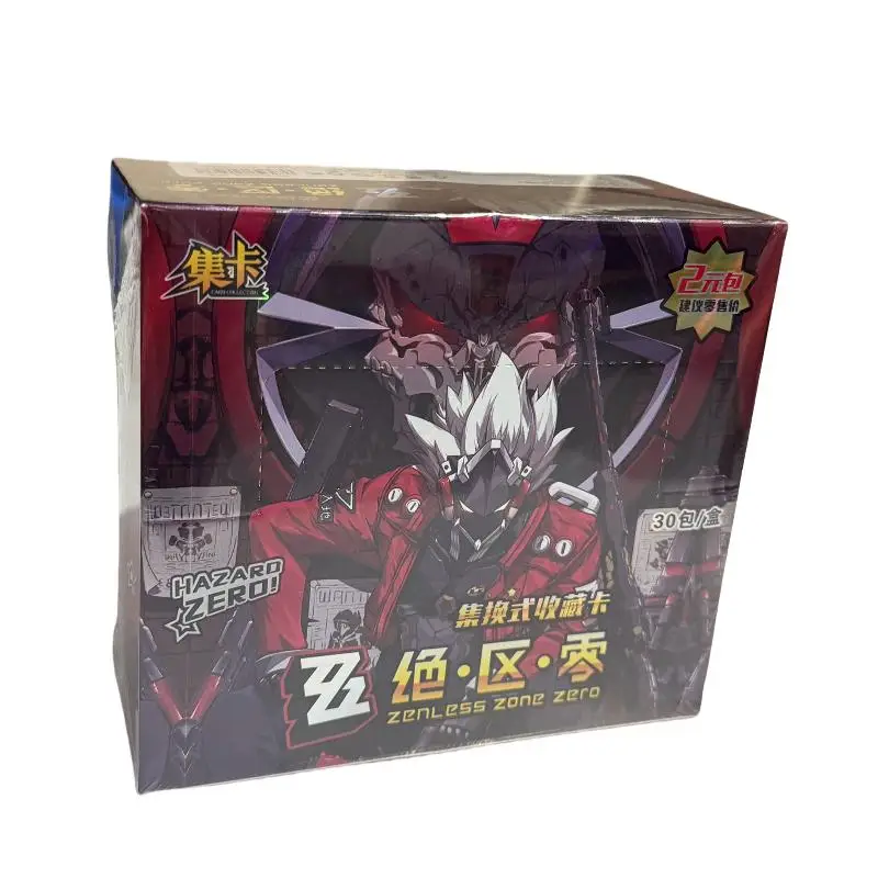 

Zenless Zone Zero Anime Game Peripheral Card Collection Thickened Card Game Peripheral Card Toy Boy Christmas Gift Series