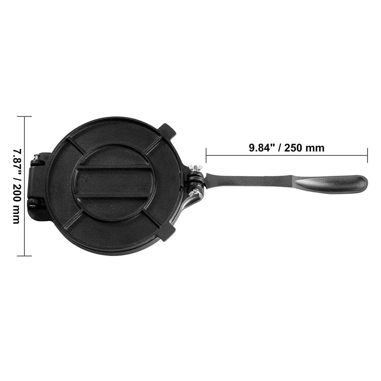 SucceBuy Tortilla PressCast Iron Heavy Duty Tortilladora Press Deegmaker voor meel Tortilla
