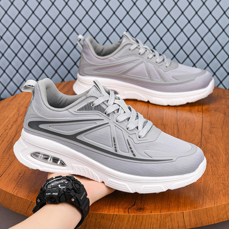 Men Casual Mesh Shoes Breathable Lightweight Spring Comfortable Versatile Outdoor Sports Sneakers