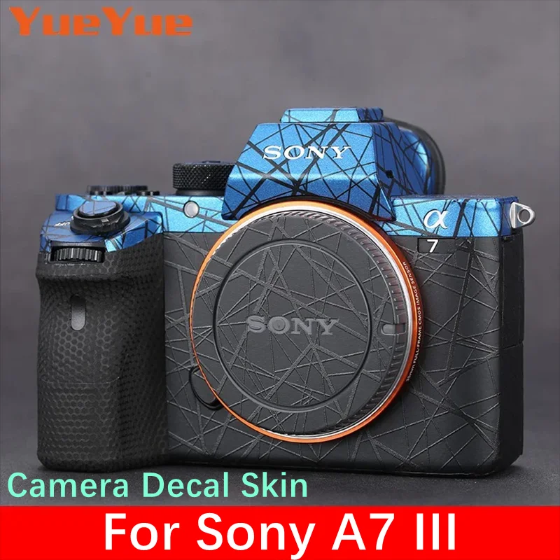 A7III Customized Sticker For Sony A7M3 Decal Skin Camera Lens Vinyl Wrap Film Coat A7 Mark III 3 M3 Mark3 MarkIII Alpha 7III A73