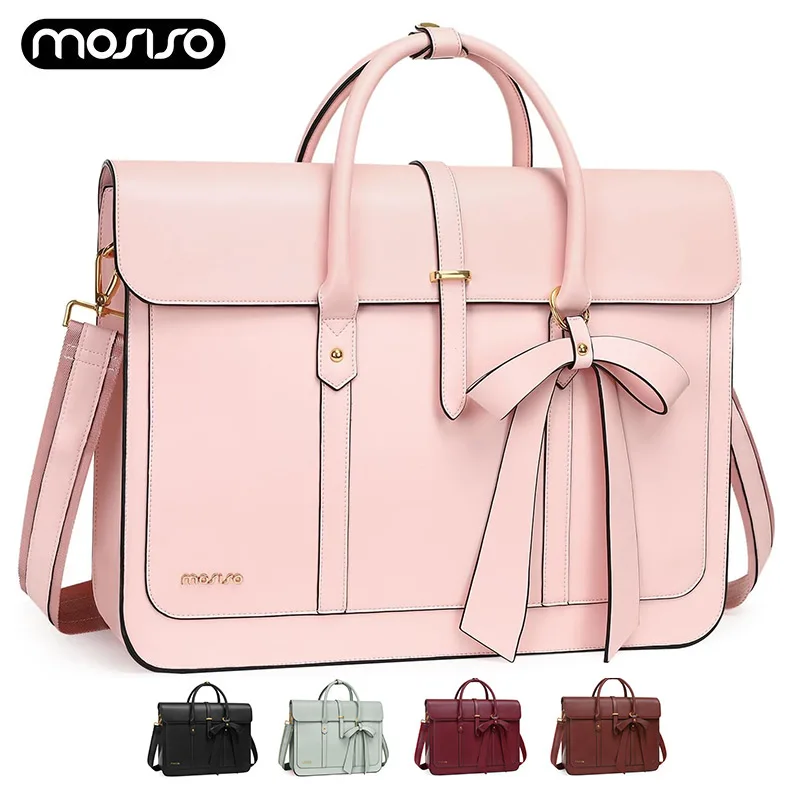 Imagem -01 - Bolsa para Laptop para Mulheres Mochila de Couro pu Bolsa Mensageiro Bolsa Casual Pasta Macbook Air Pro m3 m2 m1 hp 15 16 bolsa para laptop para mulheres mochila de couro pu bolsa mensageiro bolsa casual pasta macbook air pro m3 m2 m1 hp 15 16 01
